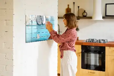 Tablica magnetyczna z pisakiem akcesoria wakacyjne