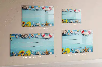 Tablica magnetyczna do pisania gadżet plażowy