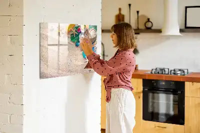 Tablica magnetyczna do pisania w letniej odsłonie