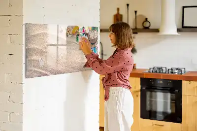 Tablica magnetyczna do pisania w letniej odsłonie