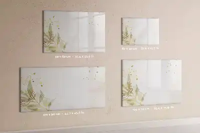 Tablica magnetyczna do pisania pastelowa abstrakcja