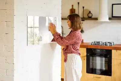 Tablica magnetyczna do pisania pastelowa abstrakcja
