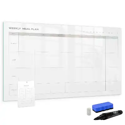 Tablica magnetyczna do pisania minimalistyczne menu