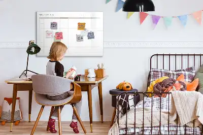 Tablica magnetyczna do pisania minimalistyczne menu