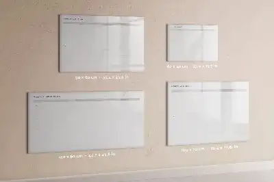 Tablica magnetyczna z pisakiem w wersji proste menu