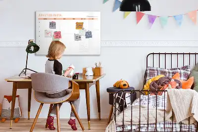 Tablica magnetyczna do pisania tygodniowy planer posiłków