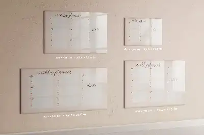 Tablica magnetyczna z pisakiem uroczy planer tygodniowy