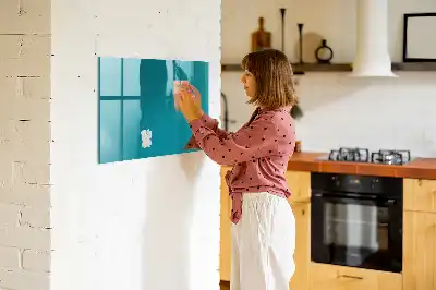 Tablica magnetyczna do pisania w morskim kolorze
