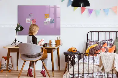 Tablica magnetyczna do pisania kolor liliowy