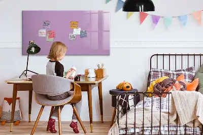 Tablica magnetyczna do pisania kolor liliowy