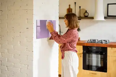 Tablica magnetyczna do pisania kolor liliowy