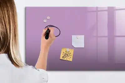 Tablica magnetyczna do pisania kolor liliowy