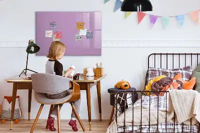 Tablica magnetyczna do pisania kolor liliowy