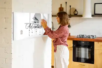 Tablica magnetyczna z pisakiem wzór Przygoda