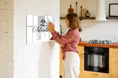 Tablica magnetyczna z pisakiem wzór Przygoda