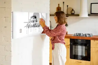 Tablica magnetyczna do pisania z motywem Czas na przygodę