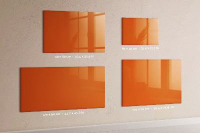 Tablica na magnesy Kolor pomarańczowy