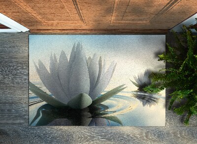 Wycieraczka wewnętrzna Kwiaty Lilie wodne