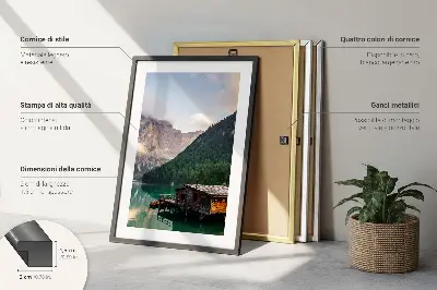 Zestaw obrazów dekoracja ścienna z nowoczesnymi wzorami geometrycznymi oraz motywami roślinnymi