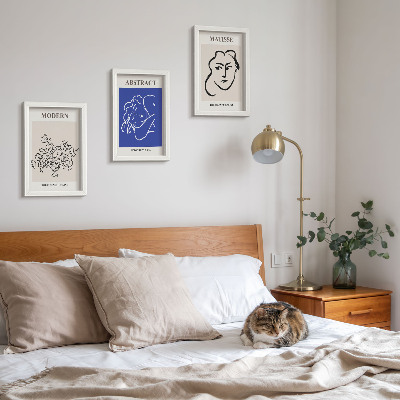 Dekoracja ścienna zestaw obrazów Postery w stylu nowoczesnym i abstrakcyjnym Henri Matisse