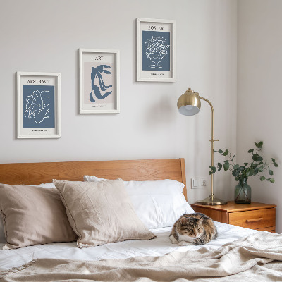 Dekoracja ścienna zestaw obrazów Stylowe abstrakcyjne wzory z postaciami i kwiatami Matisse