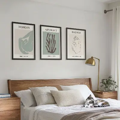 Kompozycja obrazów na ścianę stylowe abstrakcyjne obrazy Matisse