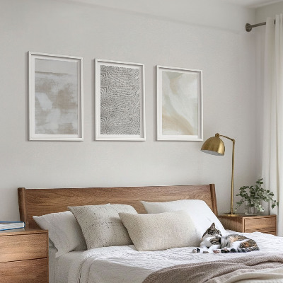 Zestaw obrazów do salonu Abstrakcyjny nowoczesny design