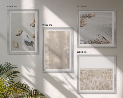 Zestaw obrazów dekoracyjnych Boho naturalne tekstury