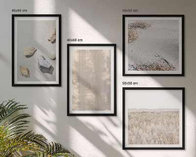 Zestaw obrazów dekoracyjnych Boho naturalne tekstury