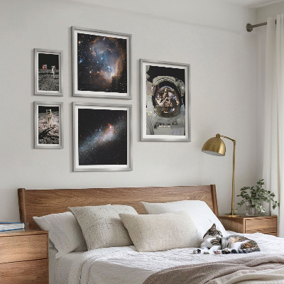 Galeria obrazów na ścianę Lądowanie astronautów Księżyc