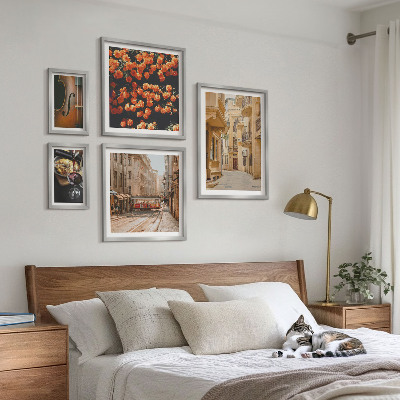 Galeria obrazów na ścianę Urokliwe uliczki smaków
