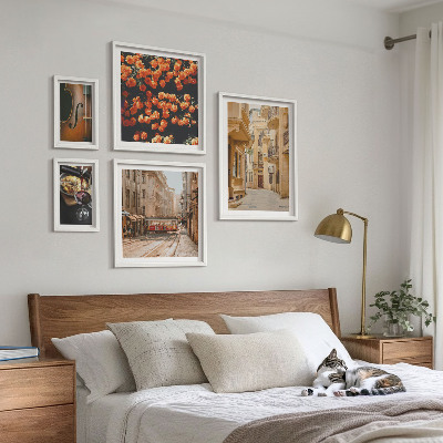 Galeria obrazów na ścianę Urokliwe uliczki smaków