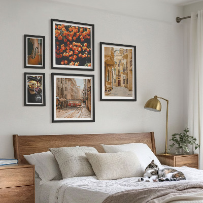 Galeria obrazów na ścianę Urokliwe uliczki smaków