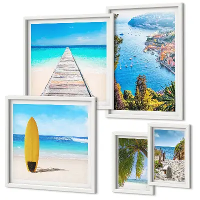 Galeria obrazów na ścianę Krajobrazy nadmorskie plaże