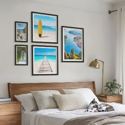 Galeria obrazów na ścianę z motywem krajobrazów nadmorskich plaż