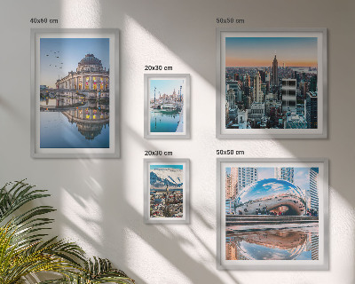 Galeria obrazów na ścianę Miejskie pejzaże architektura natura