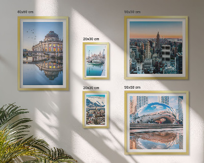 Galeria obrazów na ścianę Miejskie pejzaże architektura natura