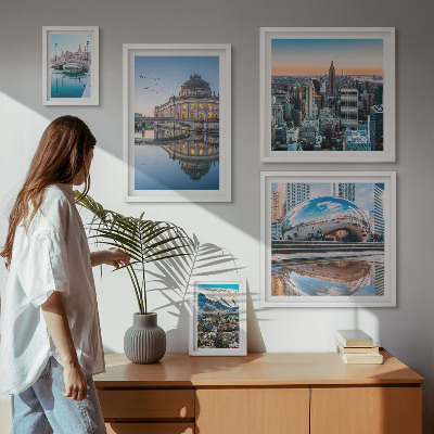 Galeria obrazów na ścianę Miejskie pejzaże architektura natura