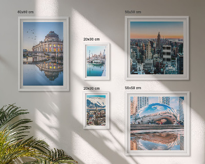 Galeria obrazów na ścianę Miejskie pejzaże architektura natura