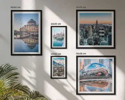 Galeria obrazów na ścianę miejskie pejzaże z architekturą i naturą