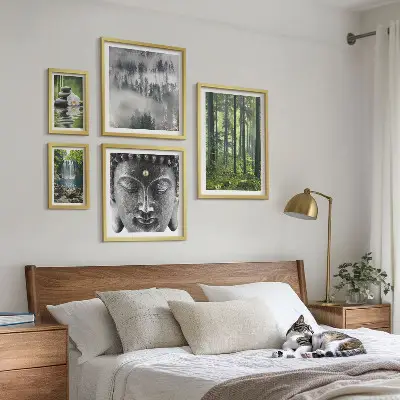Galeria obrazów na ścianę z relaksującymi motywami natury zen