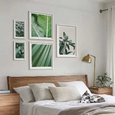 Galeria obrazów na ścianę Roślinne inspiracje tropikalne