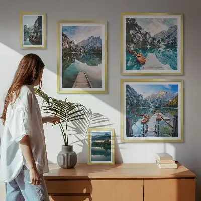 Galeria obrazów na ścianę Górskie jeziora i natura