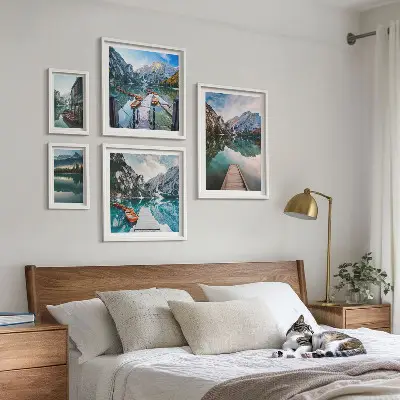 Galeria obrazów na ścianę Górskie jeziora i natura