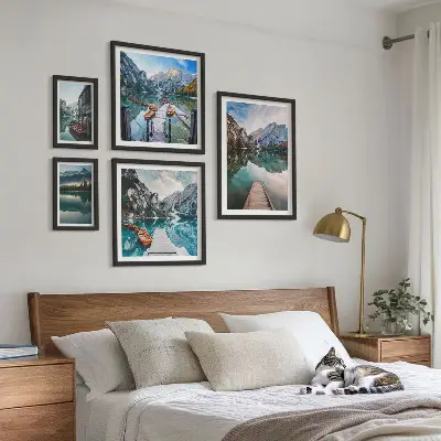 Galeria obrazów na ścianę Górskie jeziora i natura