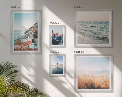 Galeria obrazów na ścianę urokliwe widoki nadmorskie