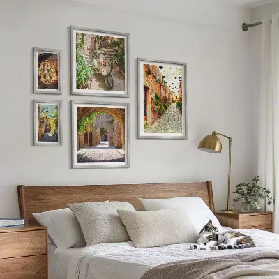 Galeria obrazów na ścianę urokliwe włoskie uliczki