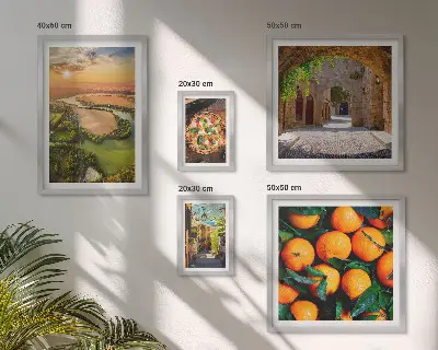 Galeria obrazów na ścianę krajobrazy natury z włoskimi motywami
