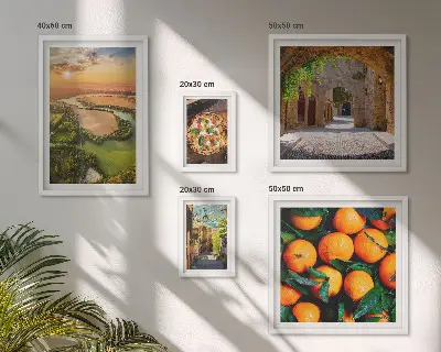 Galeria obrazów na ścianę krajobrazy natury z włoskimi motywami