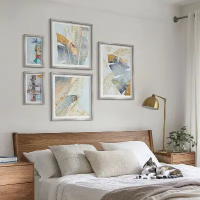 Galeria obrazów na ścianę nowoczesne motywy roślinne
